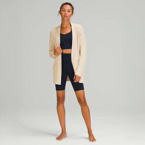 lululemon Cashlu Sweater Wrap in White Opal - sz XL/XXL